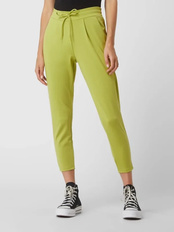 ICHI Cropped Sweathose Mit Stretch-Anteil Modell ‘Kate’ – Neon Grün 5