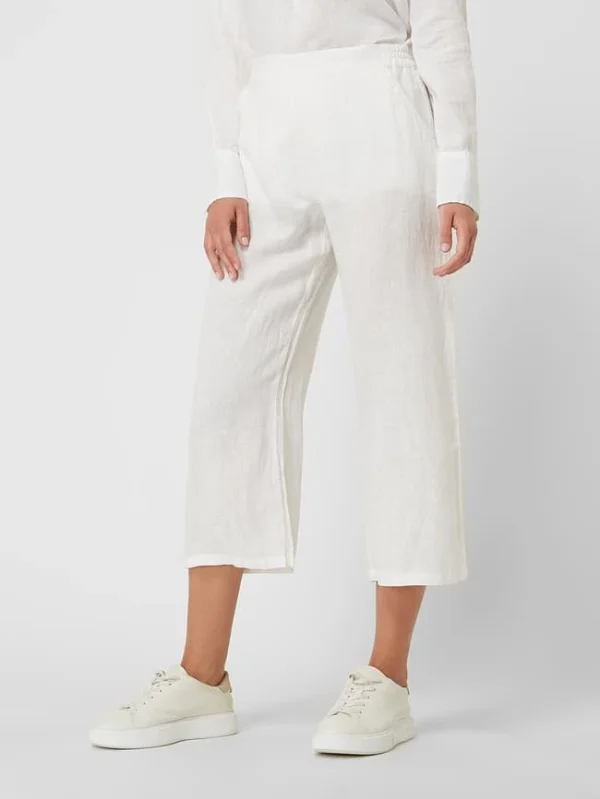 Emily Van Den Bergh Culotte Aus Leinen – Offwhite 5