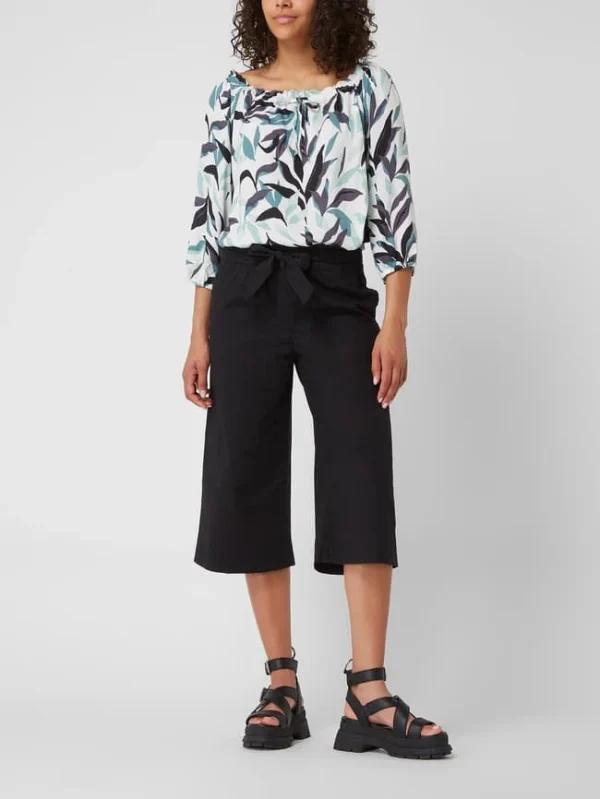 Gerry Weber Edition Culotte Mit Elastischem Bund – Schwarz 1