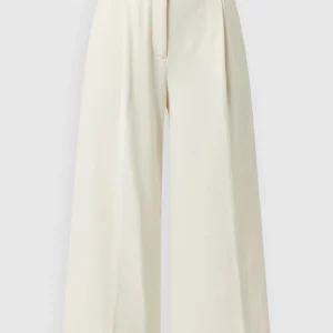 Tom Tailor Wide Leg Bundfaltenhose Mit Viskose-Anteil Modell ‘Lea’ – Sand 9