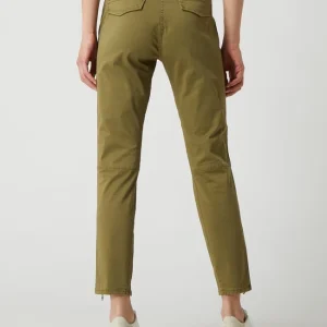 MAC Cargohose In Schmaler Passform Mit Stretch-Anteil Modell ‚Rich‘ – Khaki 15