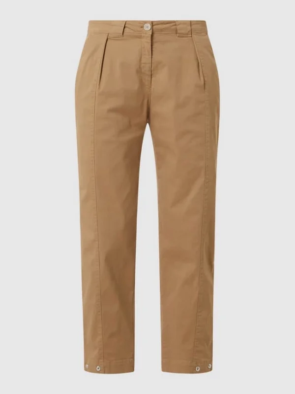 Brax Bundfaltenhose Mit Stretch-Anteil Modell ‚Melo‘ – Sand 3