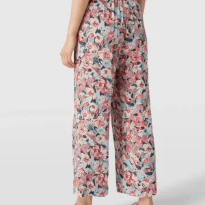 Jake*s Collection Hose Mit Floralem Allover-Muster – Lindgrün 15