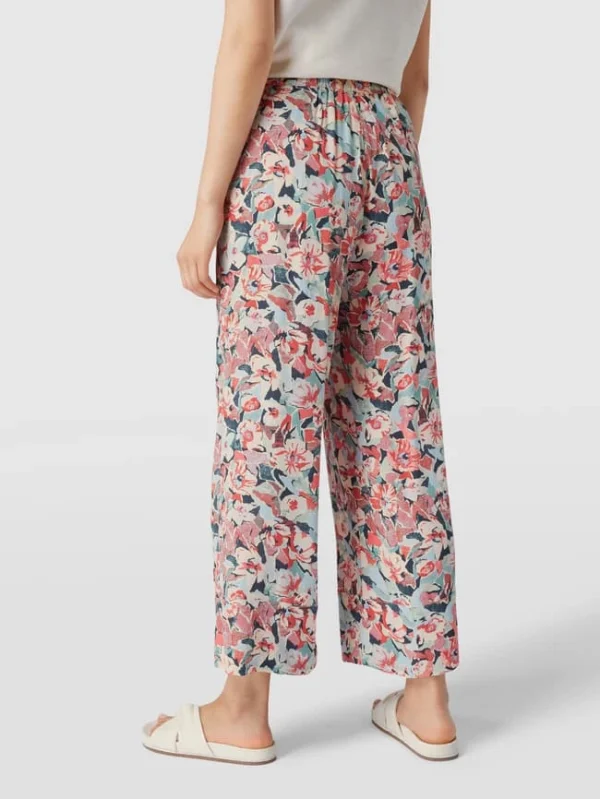 Jake*s Collection Hose Mit Floralem Allover-Muster – Lindgrün 6