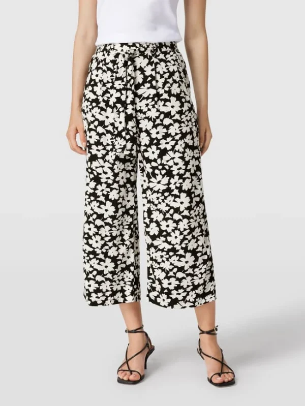 Christian Berg Woman Culotte Mit Floralem Allover-Muster – Schwarz 5