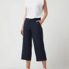 Christian Berg Woman Culotte Mit Gürtel – Dunkelblau 17