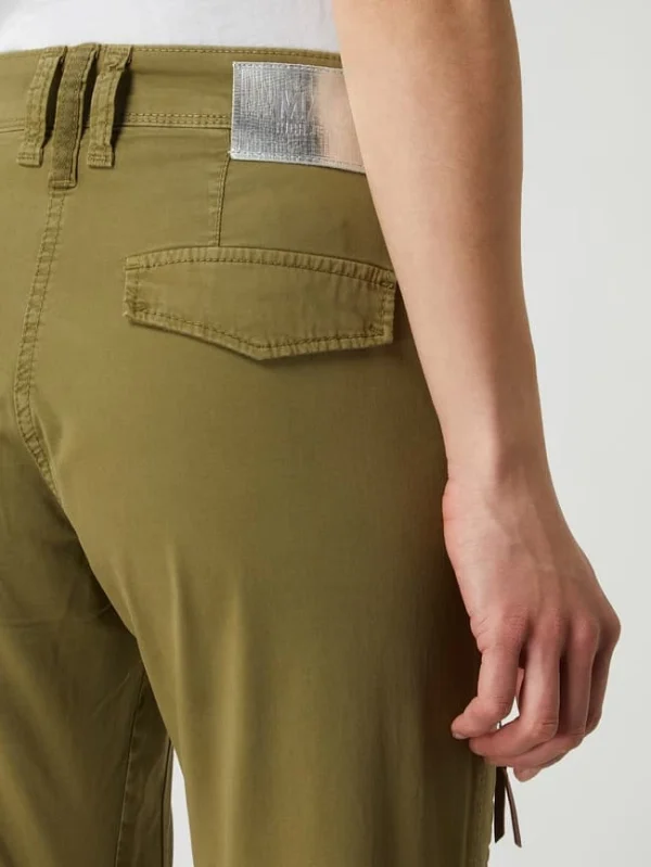 MAC Cargohose In Schmaler Passform Mit Stretch-Anteil Modell ‚Rich‘ – Khaki 4