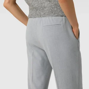 Opus Bundfaltenhose Mit Stretch-Anteil Modell ‘Maikito’ – Silber Meliert 11