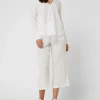 Emily Van Den Bergh Culotte Aus Leinen – Offwhite 19