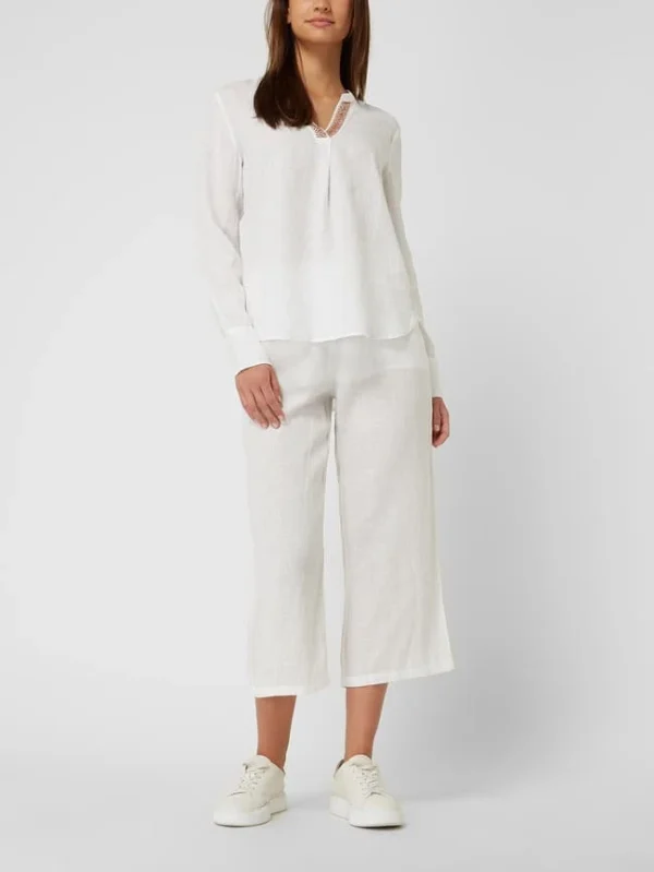 Emily Van Den Bergh Culotte Aus Leinen – Offwhite 1