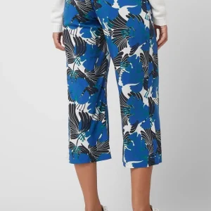 Milano Italy Culotte Mit Floralem Muster – Bleu 15