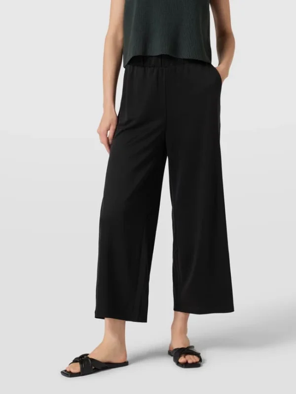 Jake*s Casual Culotte Mit Elastischem Bund – Schwarz 5