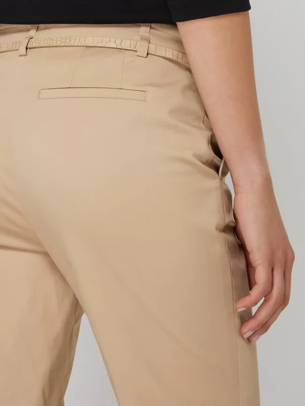 Christian Berg Woman Slim Fit Chino Mit Viskose-Anteil – Sand 4