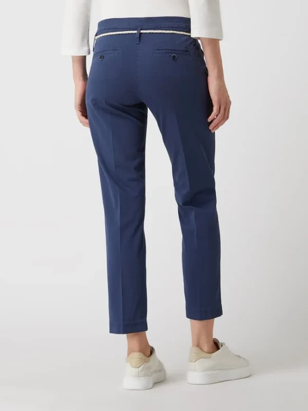 Brax Cropped Chino Aus Baumwolle Modell ‚Mel‘ – Dunkelblau 6