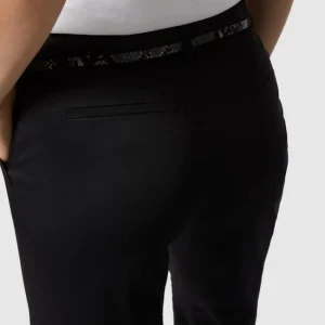 Christian Berg Woman Chino Mit Stretch-Anteil – Schwarz 11