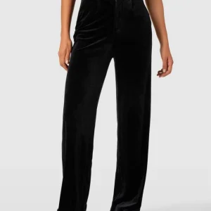 Gina Tricot Bundfaltenhose In Samt-Optik Modell ‚MADDY TROUSERS‘ – Schwarz 13