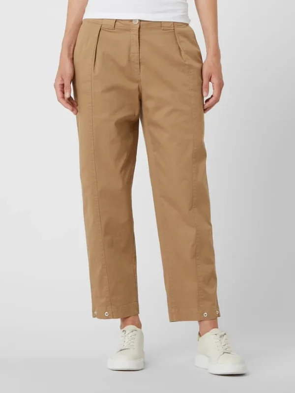 Brax Bundfaltenhose Mit Stretch-Anteil Modell ‚Melo‘ – Sand 5