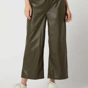 Milano Italy Culotte In Leder-Optik – Khaki 13