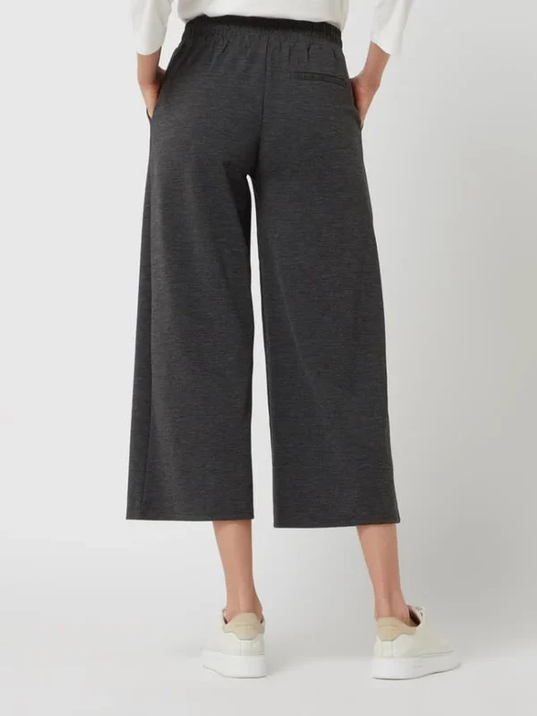 ICHI Culotte Mit Viskose-Anteil Modell ‚Kate‘ – Anthrazit Meliert 6