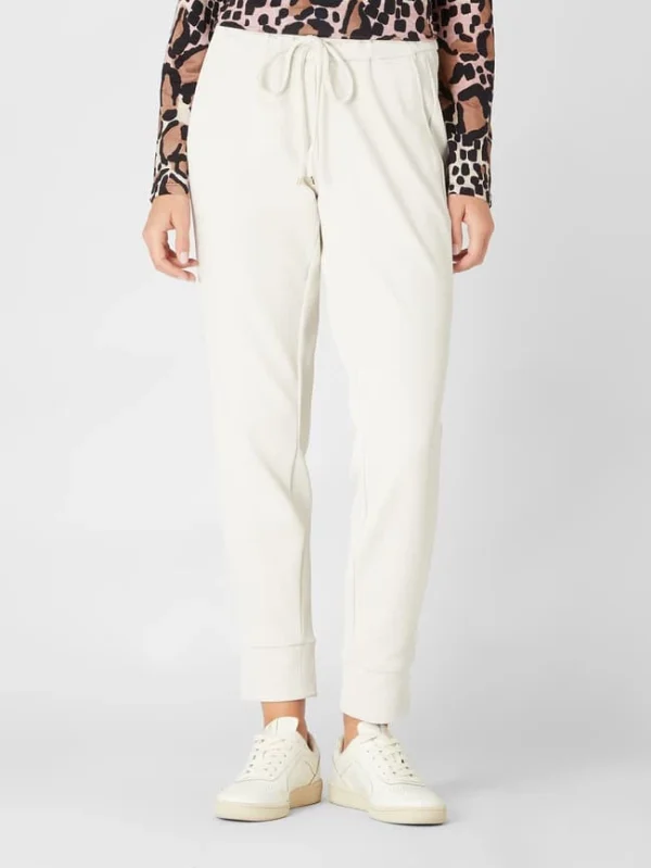 Gardeur Jogpants Mit Rippenstruktur Modell ‘Cary’ – Offwhite 5