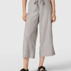 Christian Berg Woman Culotte Aus Leinen-Viskose-Mix – Mittelgrau Meliert 13