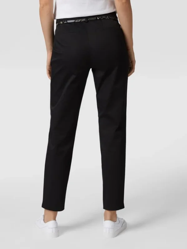 Christian Berg Woman Chino Mit Stretch-Anteil – Schwarz 6