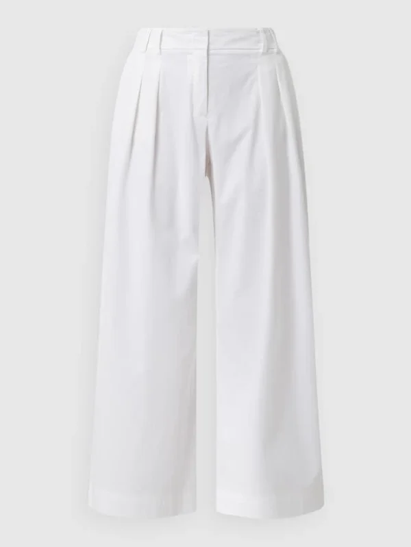 S.Oliver BLACK LABEL Culotte Mit Viskose-Anteil – Offwhite 3