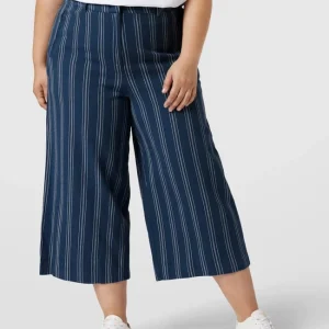 Tom Tailor Plus PLUS SIZE Culotte Mit Streifenmuster – Marineblau 13