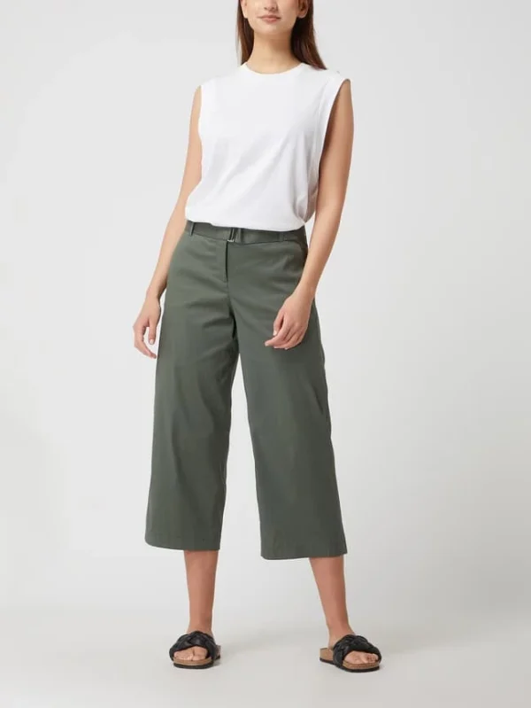 Christian Berg Woman Culotte Mit Gürtel – Dunkelgrün 1