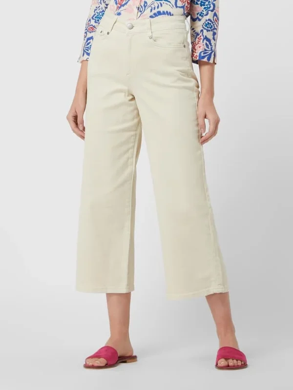 Smith And Soul Culotte Aus Denim – Beige 5