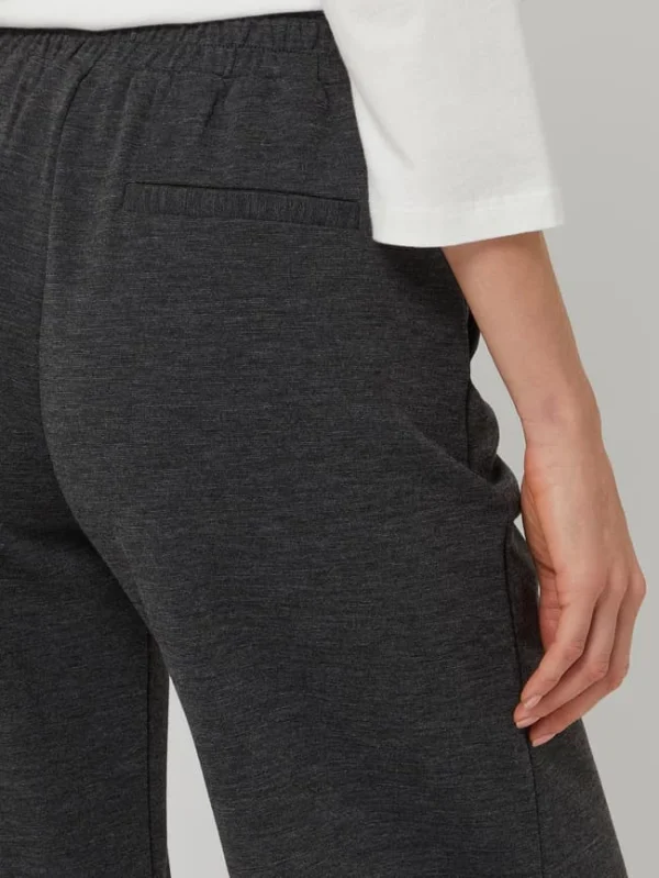 ICHI Culotte Mit Viskose-Anteil Modell ‚Kate‘ – Anthrazit Meliert 4