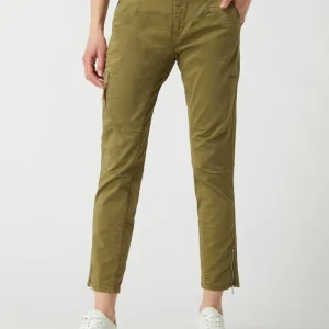 MAC Cargohose In Schmaler Passform Mit Stretch-Anteil Modell ‚Rich‘ – Khaki 13