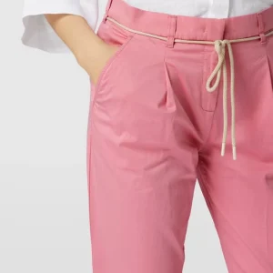 Brax Chino Mit Gürtel Zum Binden – Pink 11