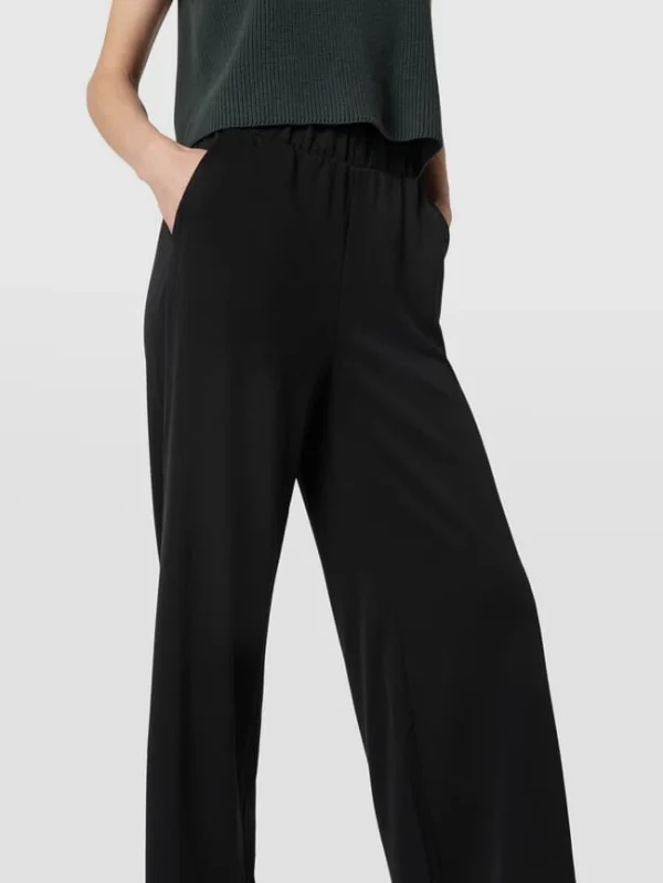 Jake*s Casual Culotte Mit Elastischem Bund – Schwarz 4