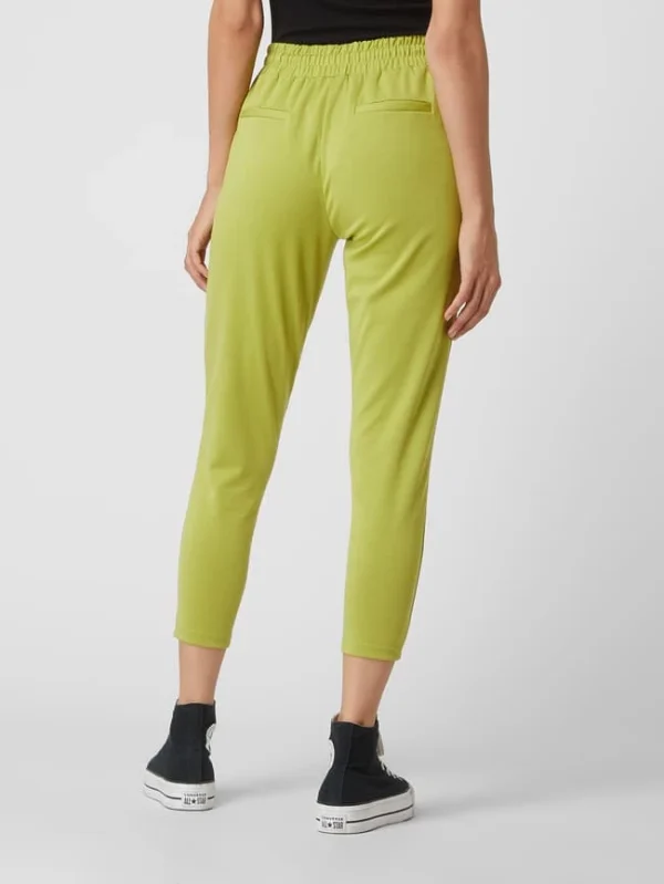 ICHI Cropped Sweathose Mit Stretch-Anteil Modell ‘Kate’ – Neon Grün 6