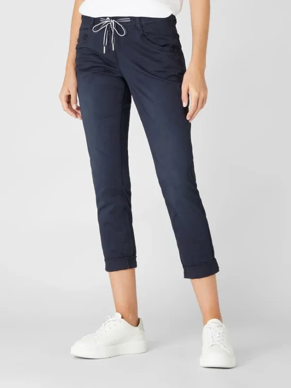 Tom Tailor Tapered Relaxed Fit Culotte Mit Stretch-Anteil – Marineblau 5