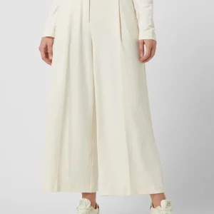 Tom Tailor Wide Leg Bundfaltenhose Mit Viskose-Anteil Modell ‘Lea’ – Sand 13