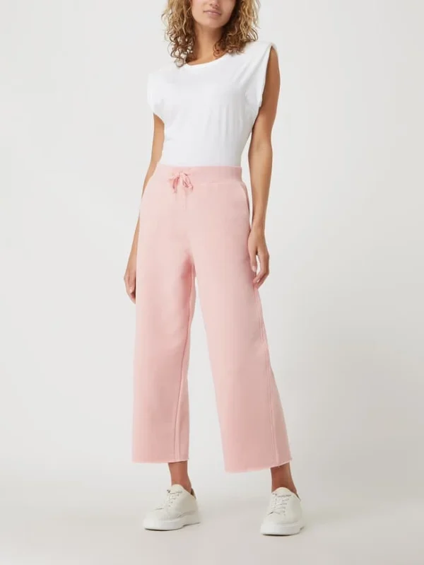 Smith And Soul Culotte Aus Sweat – Rosé 1