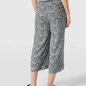 S.Oliver RED LABEL Culotte Mit Floralem Allover-Muster – Khaki 15