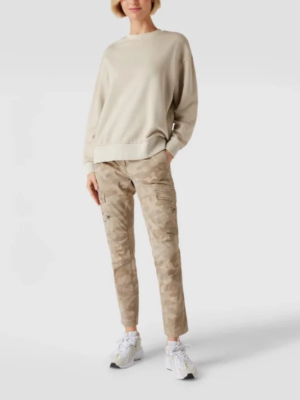 Cambio Cargohose Mit Camouflage-Muster Modell ‘Lotta’ – Sand 1