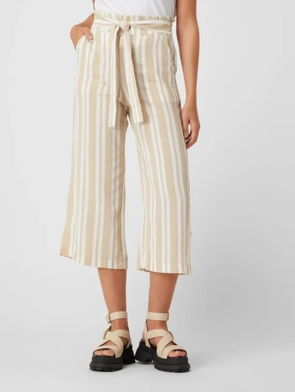 Vila Culotte Mit Streifenmuster Modell ‘Rasha’ – Sand 5