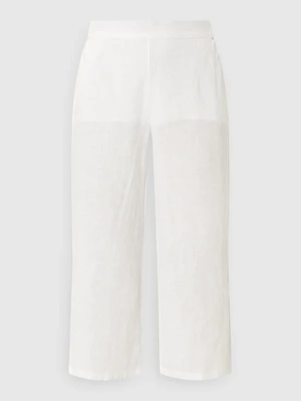 Emily Van Den Bergh Culotte Aus Leinen – Offwhite 3